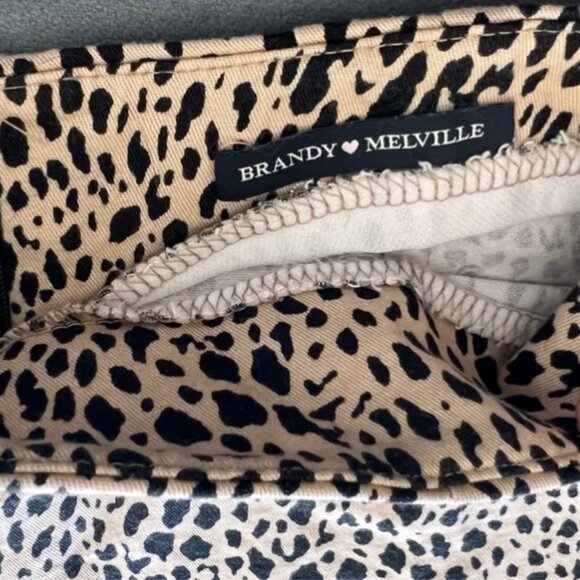 Brandy Melville Cheetah/Leopard Skirt - Picture 5 of 7